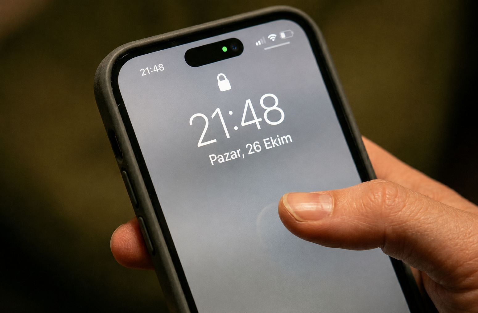 Tüm iPhone'larda yanan o ışığın anlamı ortaya çıktı: Meğer bu yüzdenmiş