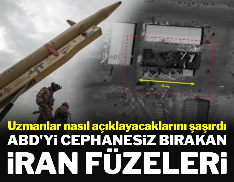 Uzmanlar nasıl açıklayacaklarını şaşırdı: ABD'yi cephanesiz bırakan İran füzeleri