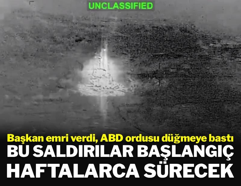 ABD ordusu hazırlık yapıyor: Bu saldırılar başlangıç, çatışmalar haftalarca sürecek
