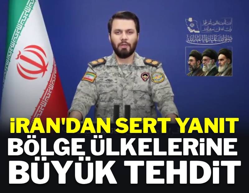 Trump'ın sözlerine İran'dan sert yanıt: Bölge ülkelerine büyük tehdit