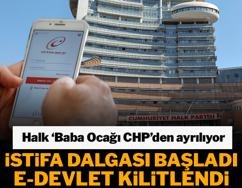 1 saatte 387 bin istifa