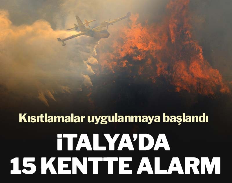 İtalya’da 15 kentte alarm: Kısıtlamalar uygulanmaya başlandı
