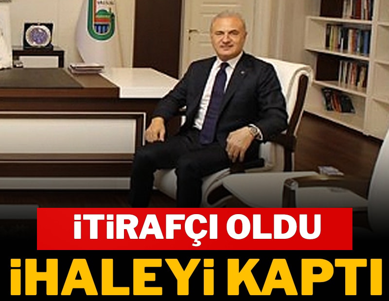 İtirafçı oldu, ihaleyi kaptı