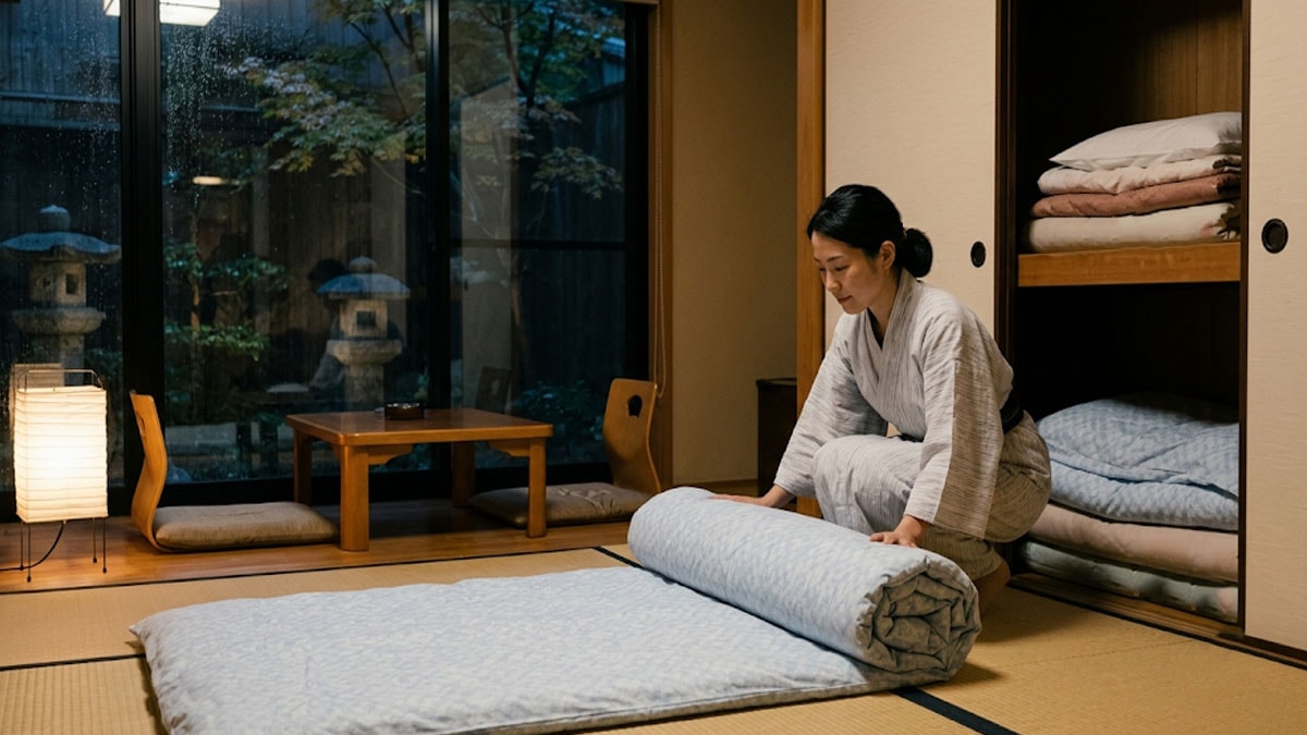Japonlar işte bu yüzden yerde uyuyorlar