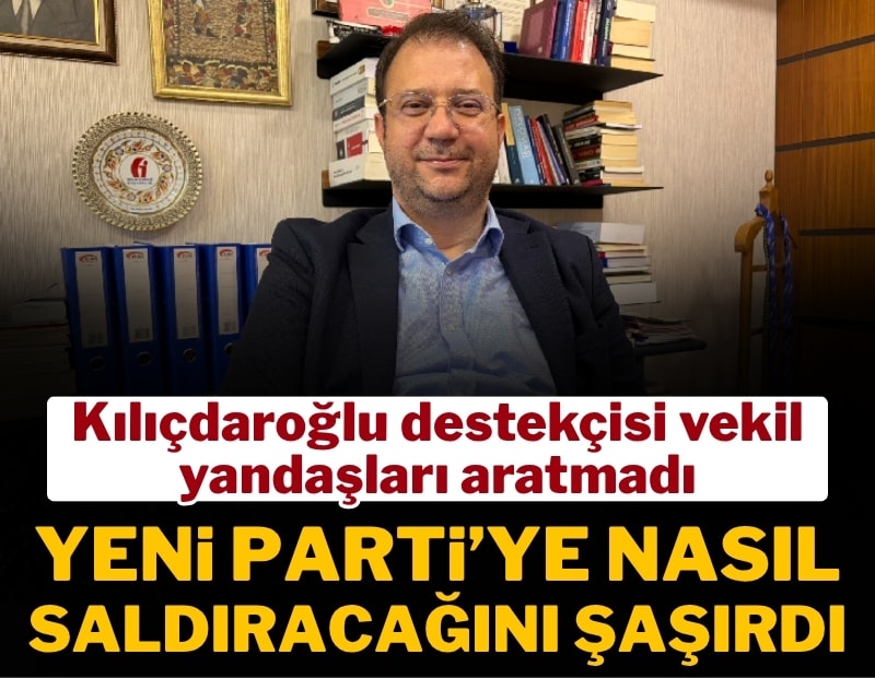 CHP'li vekil Yeni Parti'yi hedef aldı: Önce cuma namazına sonra kulübe gidiyorlar