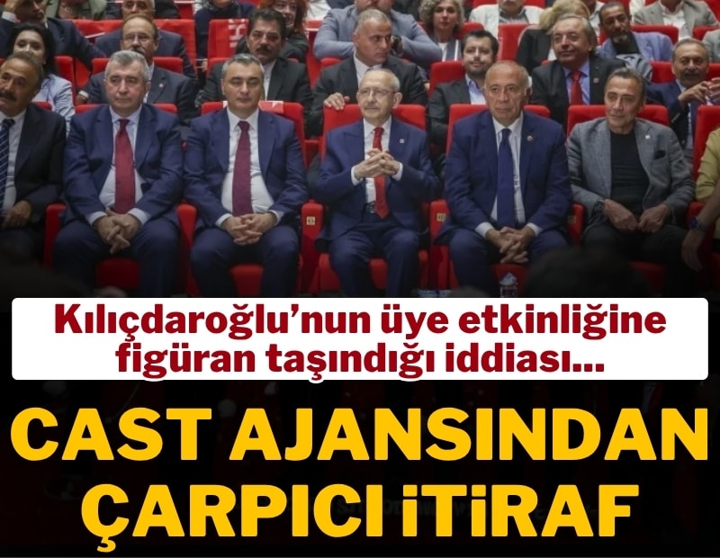 Kılıçdaroğlu'nun üye etkinliğine katılımcı gönderdiği öne sürülen ajanstan çarpıcı itiraf