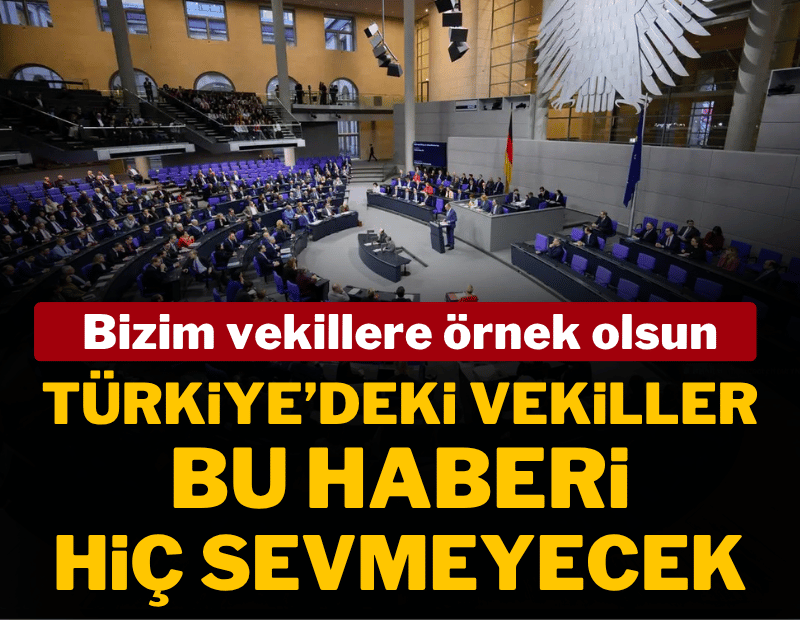Bizim vekillere örnek olsun! Türkiye'deki vekiller bu haberi hiç sevmeyecek