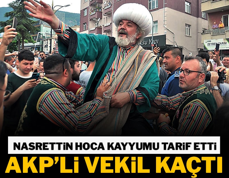 Hoca’nın eşeğine kayyum dedi, AKP’li vekili kızdırdı