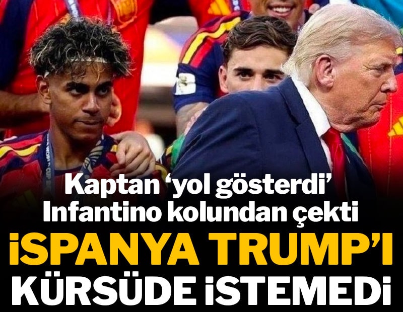 Trump'tan kupa töreninde çok konuşulacak hareket! Infantino engel olmaya çalıştı
