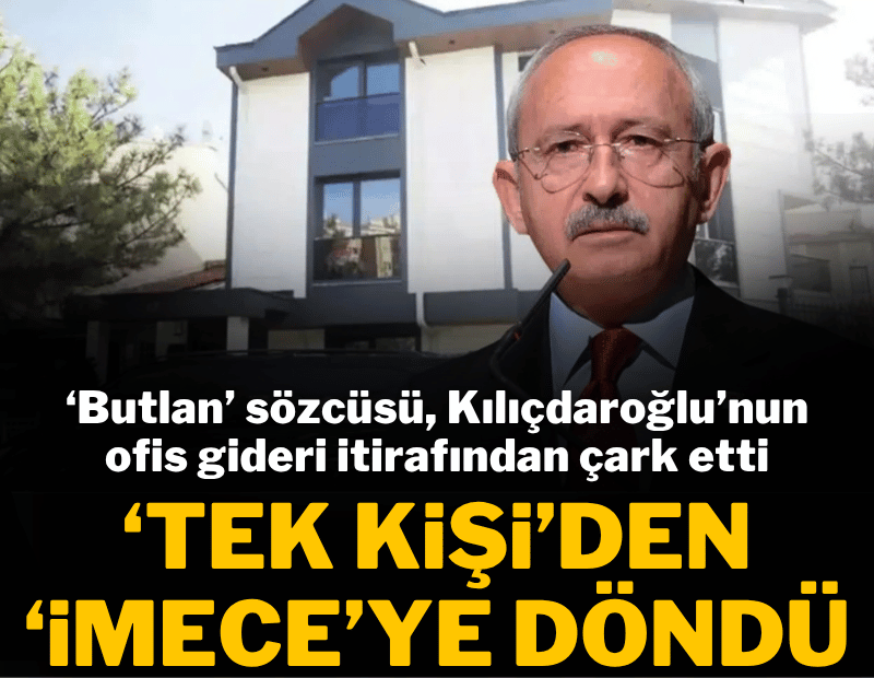 Kılıçdaroğlu 'tek kişi', sözcüsü 'imece' dedi