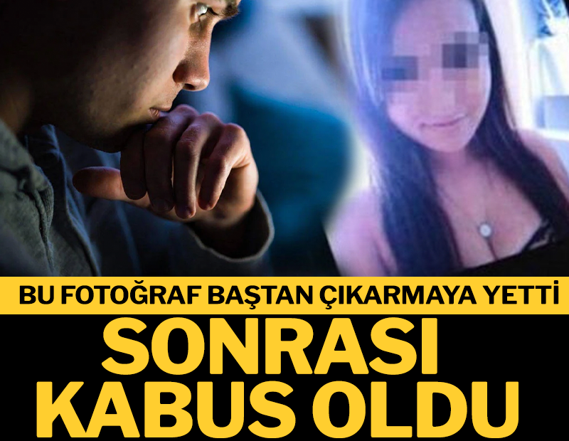 Bu fotoğraf baştan çıkarmaya yetti! Sonrası genç adamın kabusu oldu