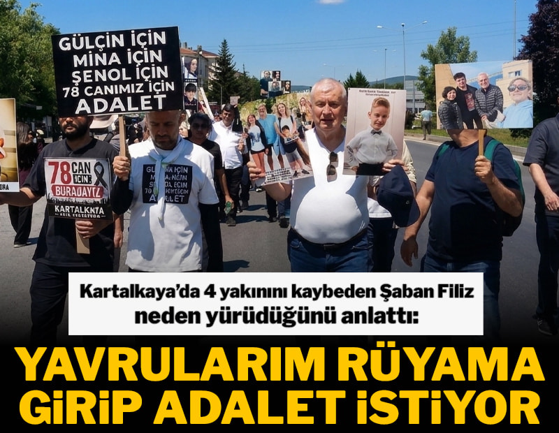 Evlatlarım rüyama  girip adalet istiyor