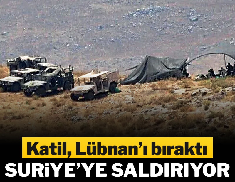 İsrail ordusu, Suriye’yi işgale başladı
