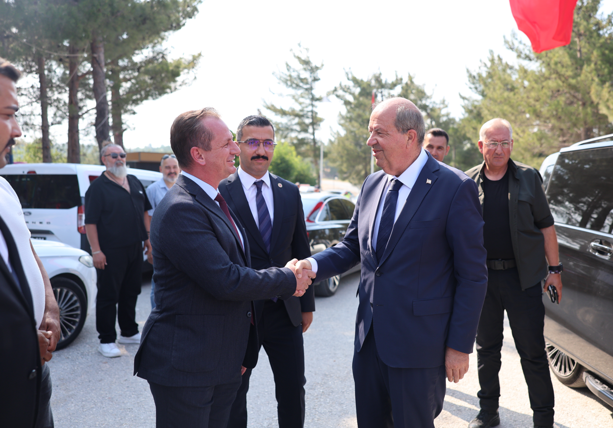 KKTC'nin 5. Cumhurbaşkanı Ersin Tatar, Mersin'de ziyaretlerde bulundu