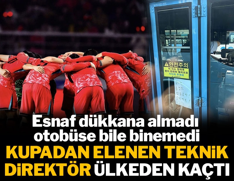 Dünya Kupası'ndan elenen teknik direktör ülkeden kaçtı