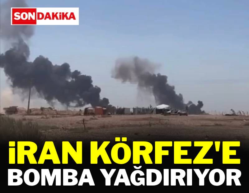 İran Körfez ülkelerine bomba yağdırıyor