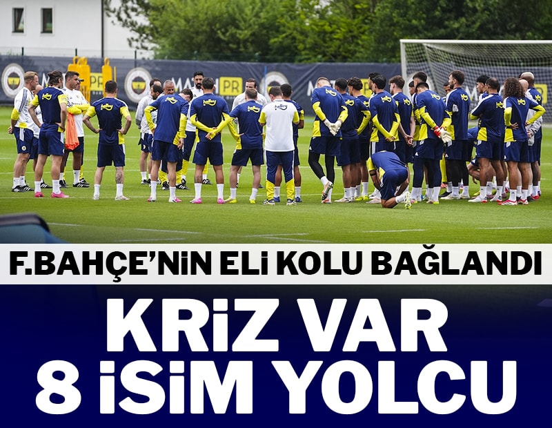 Fenerbahçe'de yabancı krizi, 8 isim yolcu