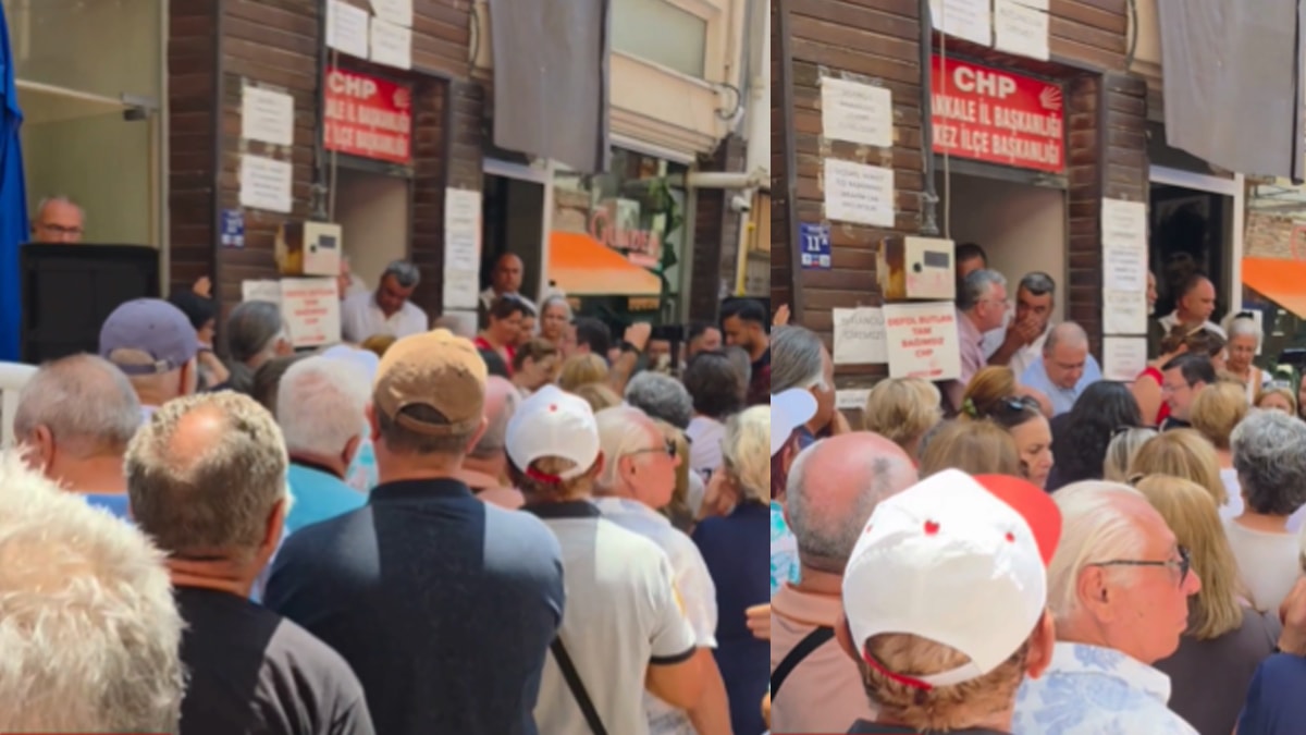 CHP'den istifa etmek için kuyruğa girdiler