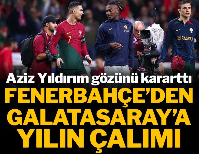 Fenerbahçe'den Galatasaray'a yılın çalımı