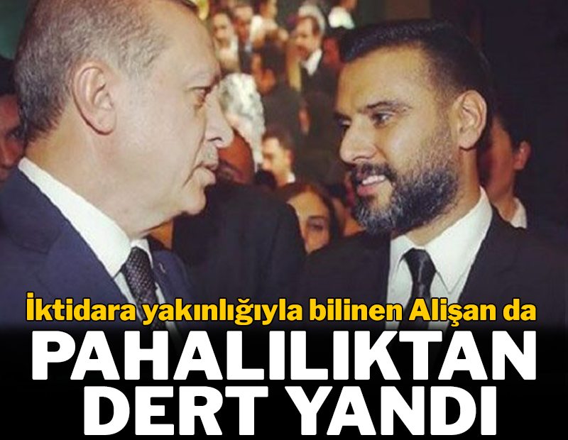 İktidara yakınlığıyla bilinen Alişan da ekonomiden dert yandı