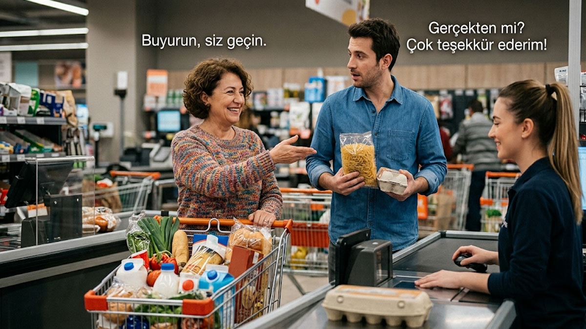 Psikolojiye göre markette önünüze birinin geçmesine izin veriyorsanız sadece nazik değilsiniz