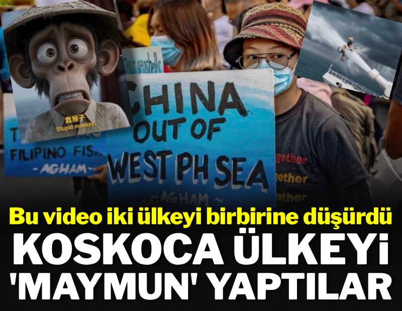 Çin medyası koskoca ülkeyi "maymun" yaptı: Öfkeli halk sokağa döküldü