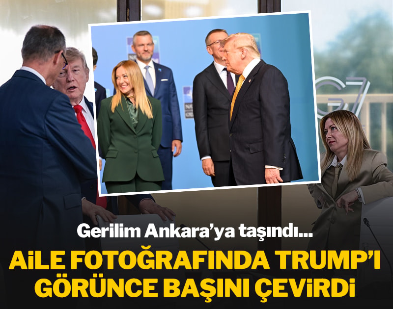 Meloni Trump'ı görünce başını çevirdi... Gerilim Ankara'ya taşındı