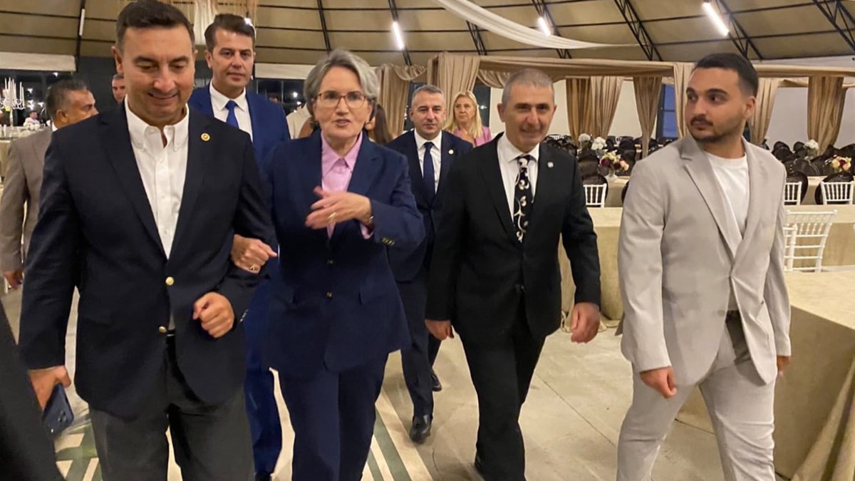 Meral Akşener uzun bir aradan sonra ortaya çıktı