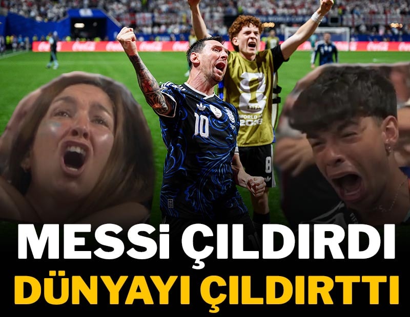 Messi çıldırdı, dünyayı çıldırttı