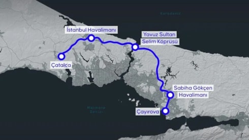 İstanbul'un dev demir yolu projesinde kritik tarih belli olduİstanbul'un Anadolu ve Avrupa yakalarını Yavuz Sultan Selim Köprüsü üzerinden birbirine bağlayacak Kuzey Demir Yolu Geçişi Projesi'nde kritik aşamaya geçildi. 122 kilometrelik dev hattın tasarım ve yapım ihalesi 14 Ekim'de gerçekleştirilec