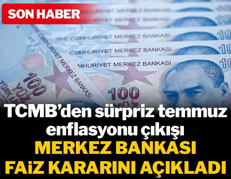 Son dakika... Merkez Bankası yılın beşinci faiz kararını açıkladı