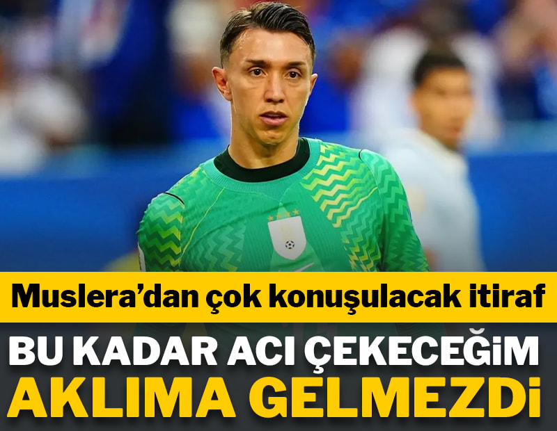 Muslera'dan çok konuşulacak itiraf: Bu kadar acı çekeceğim aklıma gelmezdi