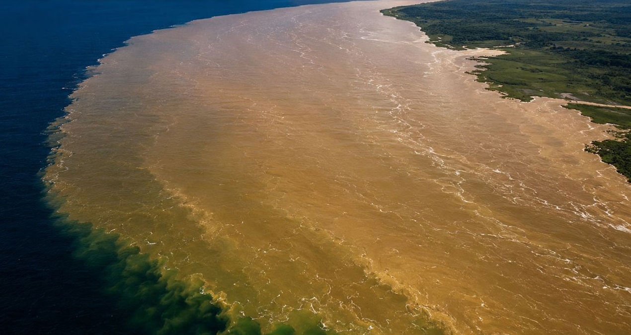 Dünyanın en derin nehri okyanusa saniyede 40 milyon litre su fısıldıyor