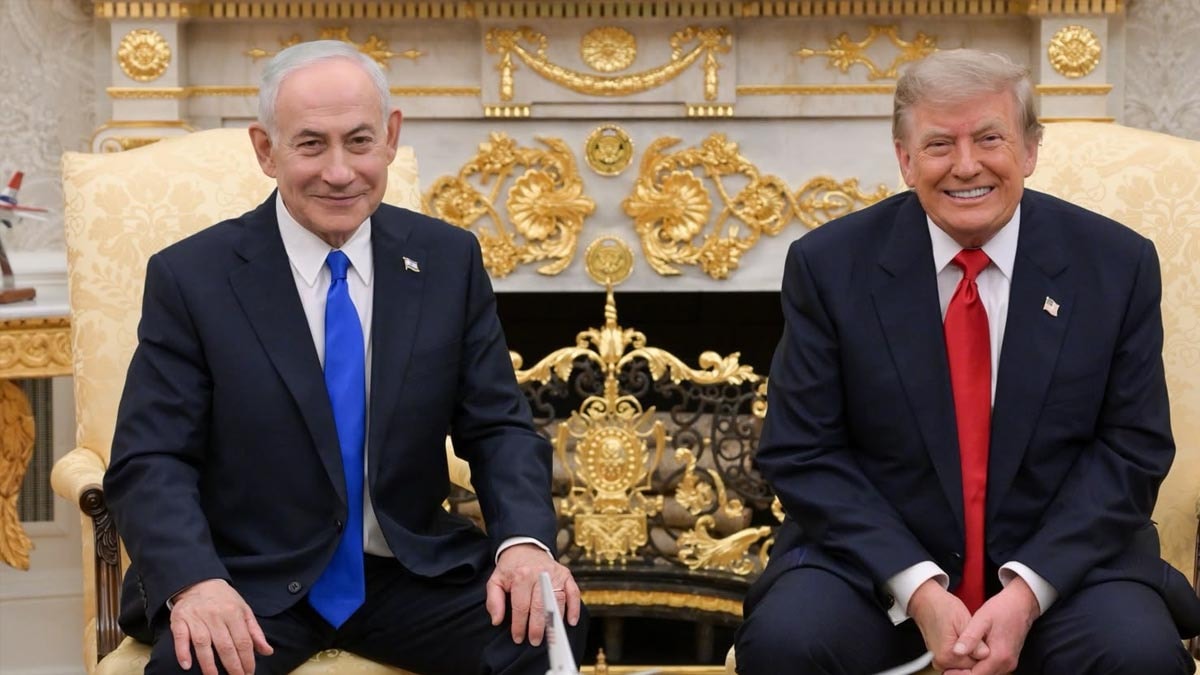 Trump, İsrail Başbakanı Netanyahu ile Beyaz Saray'da görüştü