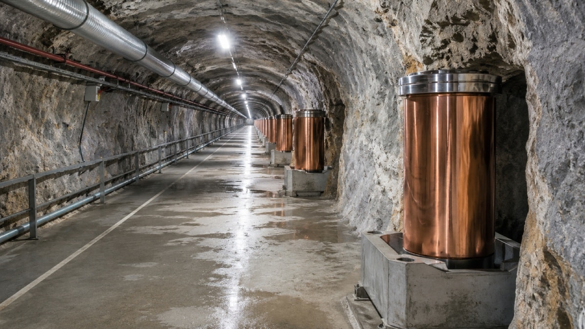 Bakır kapsülleri mühürleyip 430 metre derine gömecekler
