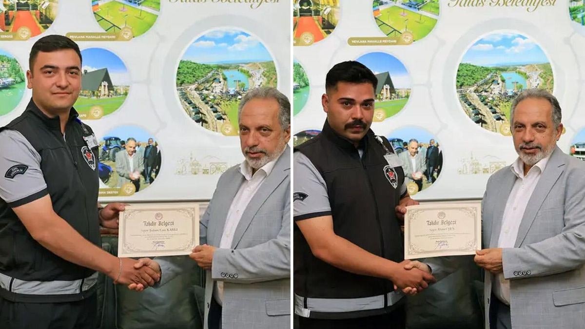 Altın dolu çantayı teslim etti karşılığında ödüllendirildi