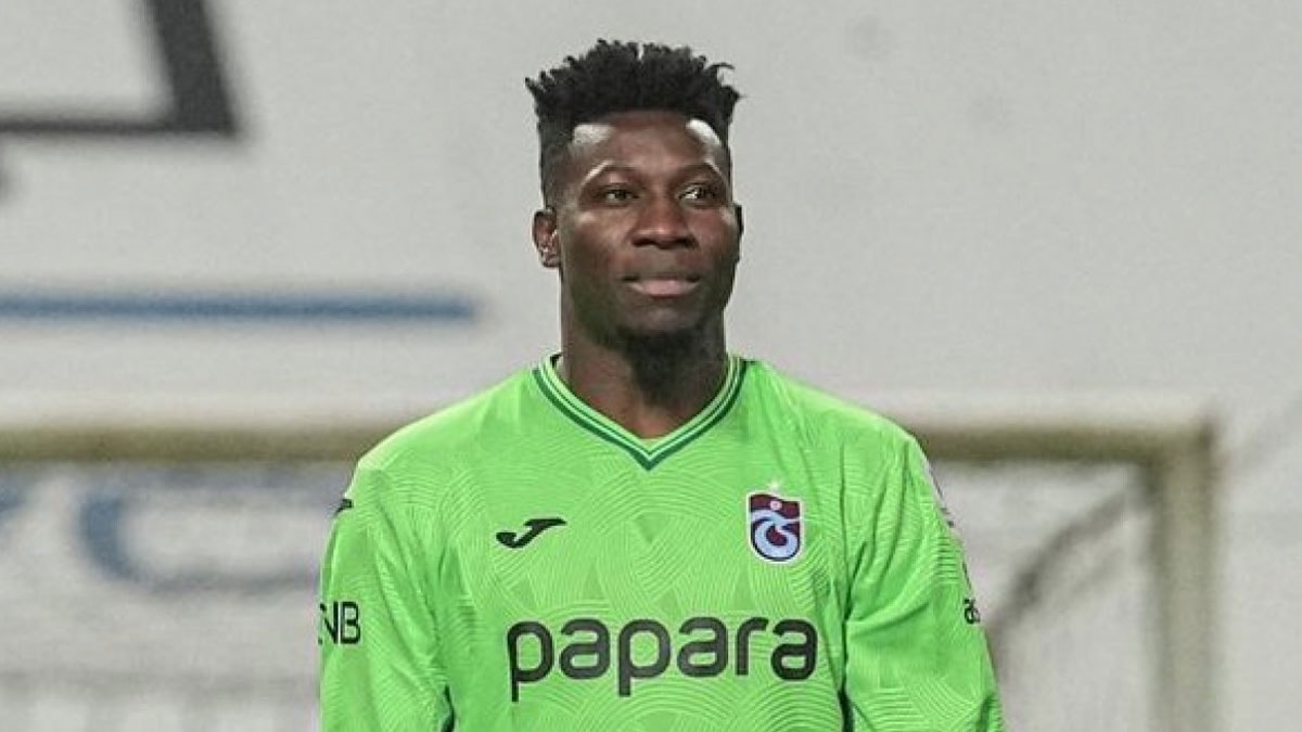 Andre Onana resmen Trabzonspor'da