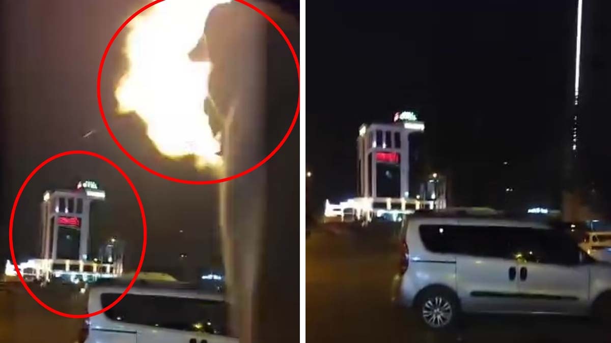 Özel hastaneye ateş açıp o anları kayda aldılar