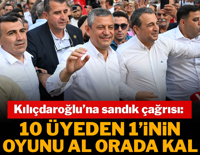 Özel: Gel ikimiz yarışalım kaybeden CHP’yi salsın