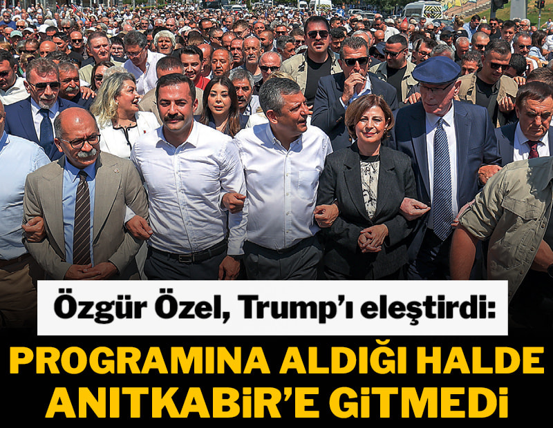 Trump, programına aldığı halde Anıtkabir’e gitmedi