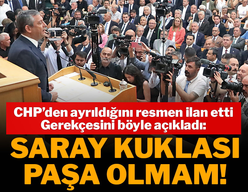 Saray kuklası paşa olmam
