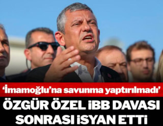 Özgür Özel'den İBB davası sonrası gergin açıklama