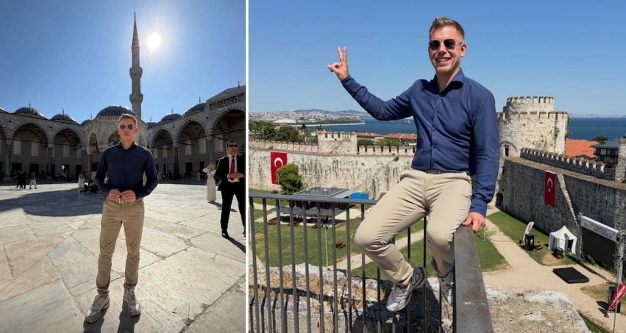 Macaristan Başbakanı Peter Magyar, İstanbul'u sıradan turist gibi gezdi