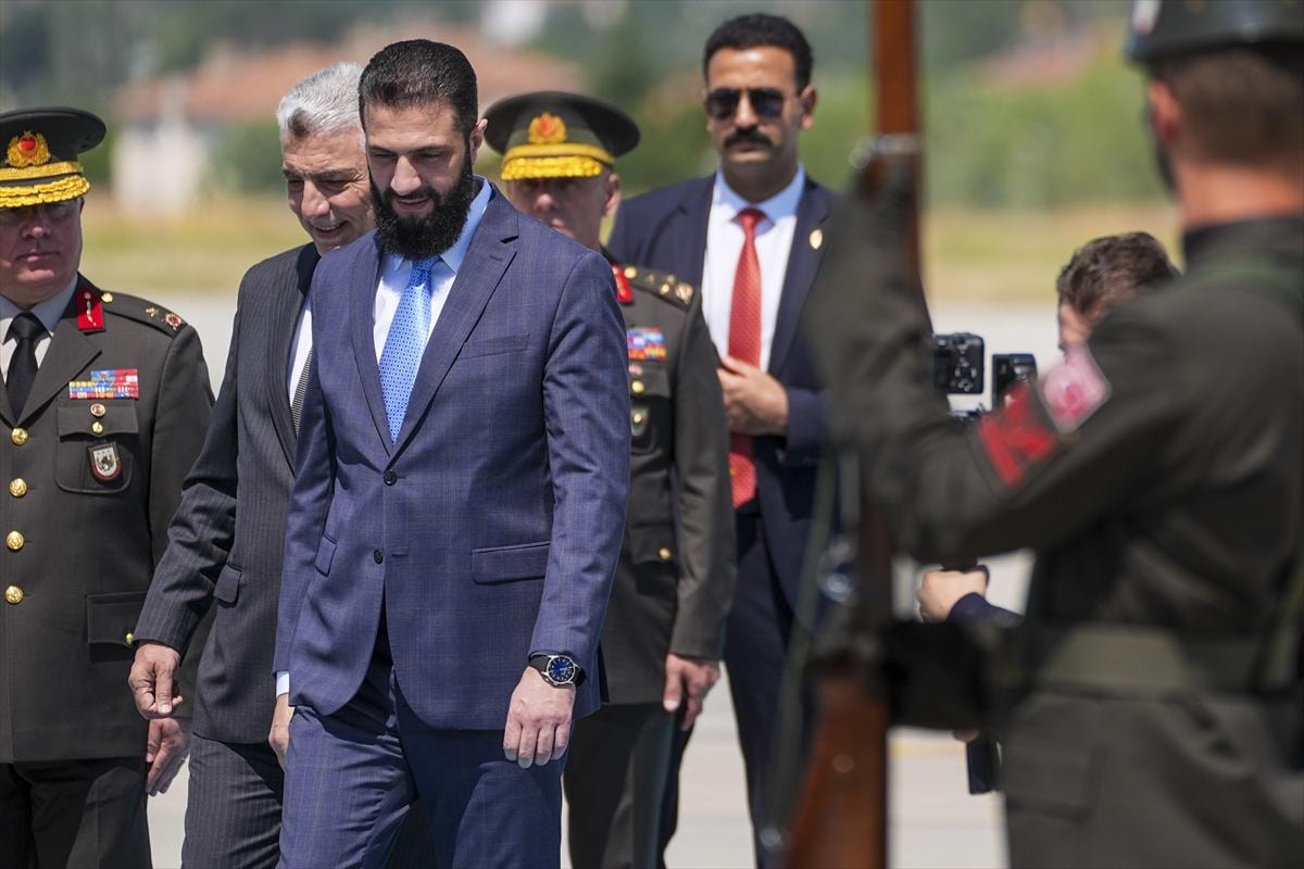 Suriye Cumhurbaşkanı Ankara'ya geldi