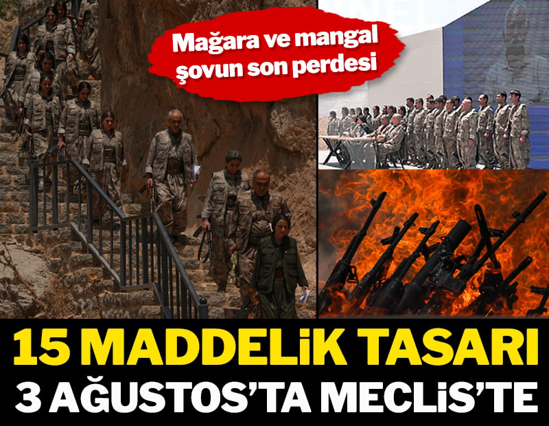 15 maddelik tasarı 3 Ağustos'ta Meclis'te