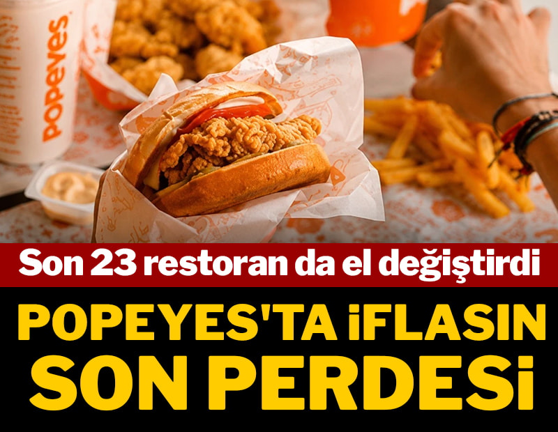 Popeyes devinin çöküşü: 39 restoran kapandı, 23’ü satıldı