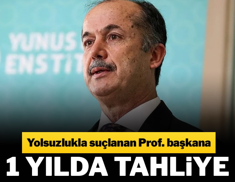 Yunus Emre’de yüz milyonluk  yolsuzluk sanığına tahliye