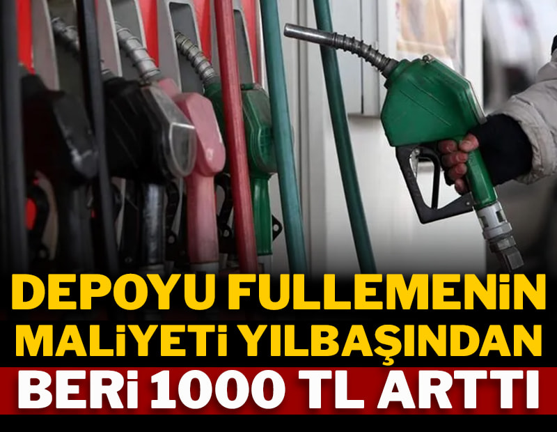 Depoyu fullemenin maliyeti yılbaşından beri 1000 TL arttı