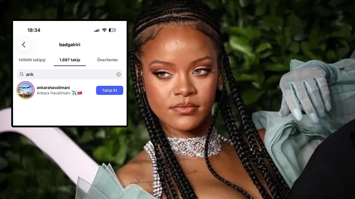 Dünya yıldızı Rihanna'nın gözü Ankara'da