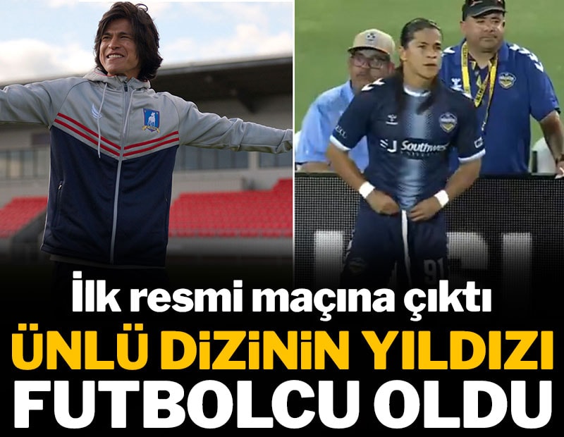 Ünlü dizinin yıldızı futbolcu oldu